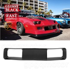 Fit For Camaro Z28 Rs 1991-1992 Gloss Black Front Bumper Lower Grille Ht10139545