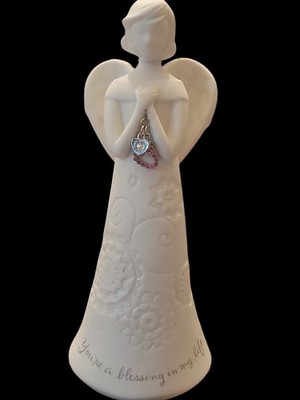 Hallmark Joanne Eschrich ''YOU'RE a BLESSING in MY LIFE'' Figurine ~ 8 3/4'' Tall  