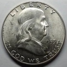 1953 D FRANKLIN HALF DOLLAR HIGH GRADE, 90% Silver