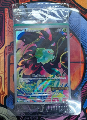 1 bonus illustration rare-style promo card featuring bulbasaur Amazon.com: Pokemon - 143/142 Stellar Crown Grass Grass Vine Whip (10) Grass Bulbasaur PROMO [30th-P 001][SC](Scarlet &