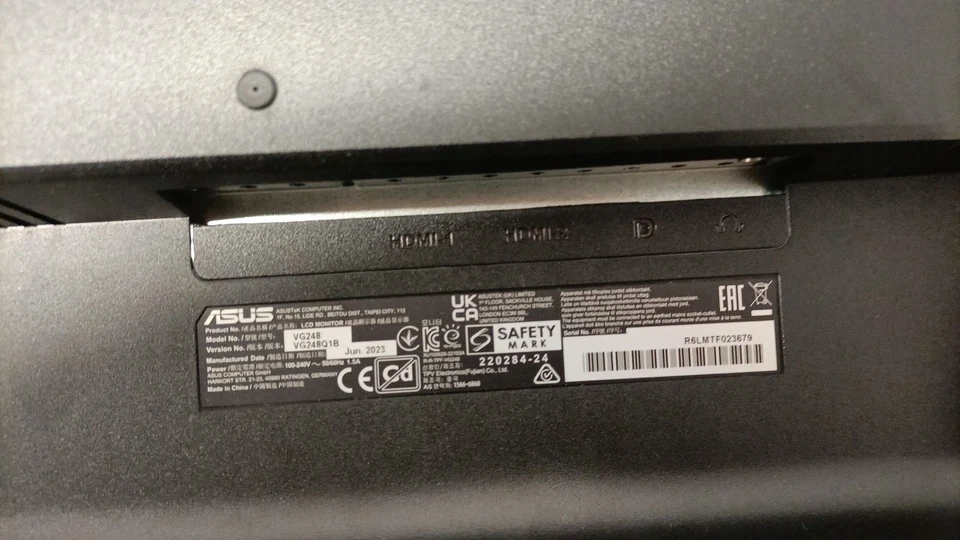DEFEKT ASUS TUF Gaming VG248Q1B – 24-Zonen-Vollmonitor - Bild 4 von 4