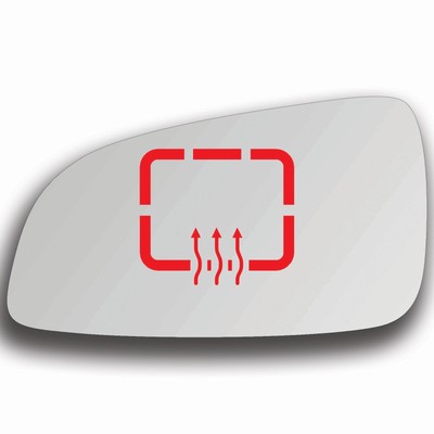 Spiegelglas Links Beheizbar für Opel Astra H 2004 - 2009