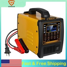 12V 24V Car Battery Charger Heavy Duty, 0-15A Automatic Battery 1PCS