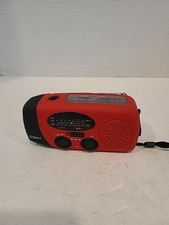 Emergency Radio Crank Solar Hand Weather Power Bank Charger Light Tested