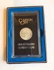 1884-CC Morgan Silver Dollar $1 Carson City Business Strike w/ Case & Box