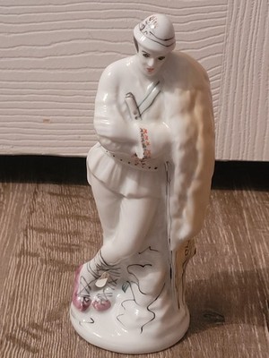 Romanian Shepherd Man Figurine, Arpo Curtea Arges