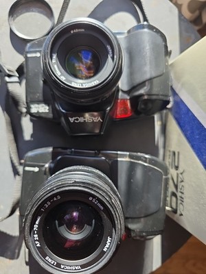 Yashica 230/270-AF Super Cameras, with 28-70mm& 50/2 Lenses, both TESTED working