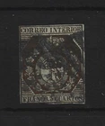 Spain 1853 - Edifil 23 SIGNED REVERSE CATALOG 7000 EUROS