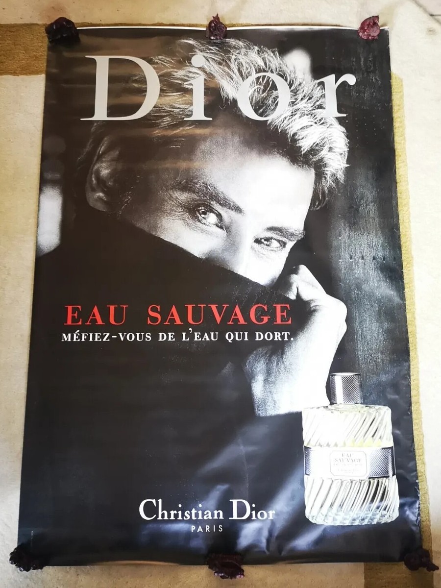 Gps Vehicle Sauvage Dior Ici Paris Affiche Publicitaire Originale