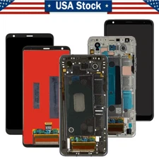 New For LG Stylo 5 LM-Q720 LCD Display Touch Screen Digitizer Replacement ±Frame