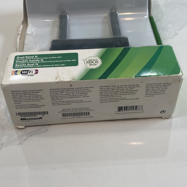 Genuine Microsoft Xbox 360 Wireless Network Adapter Model 1398 for sale