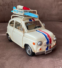 FIAT 500 TIN METAL MODEL CAR 1 / 18 SCALE