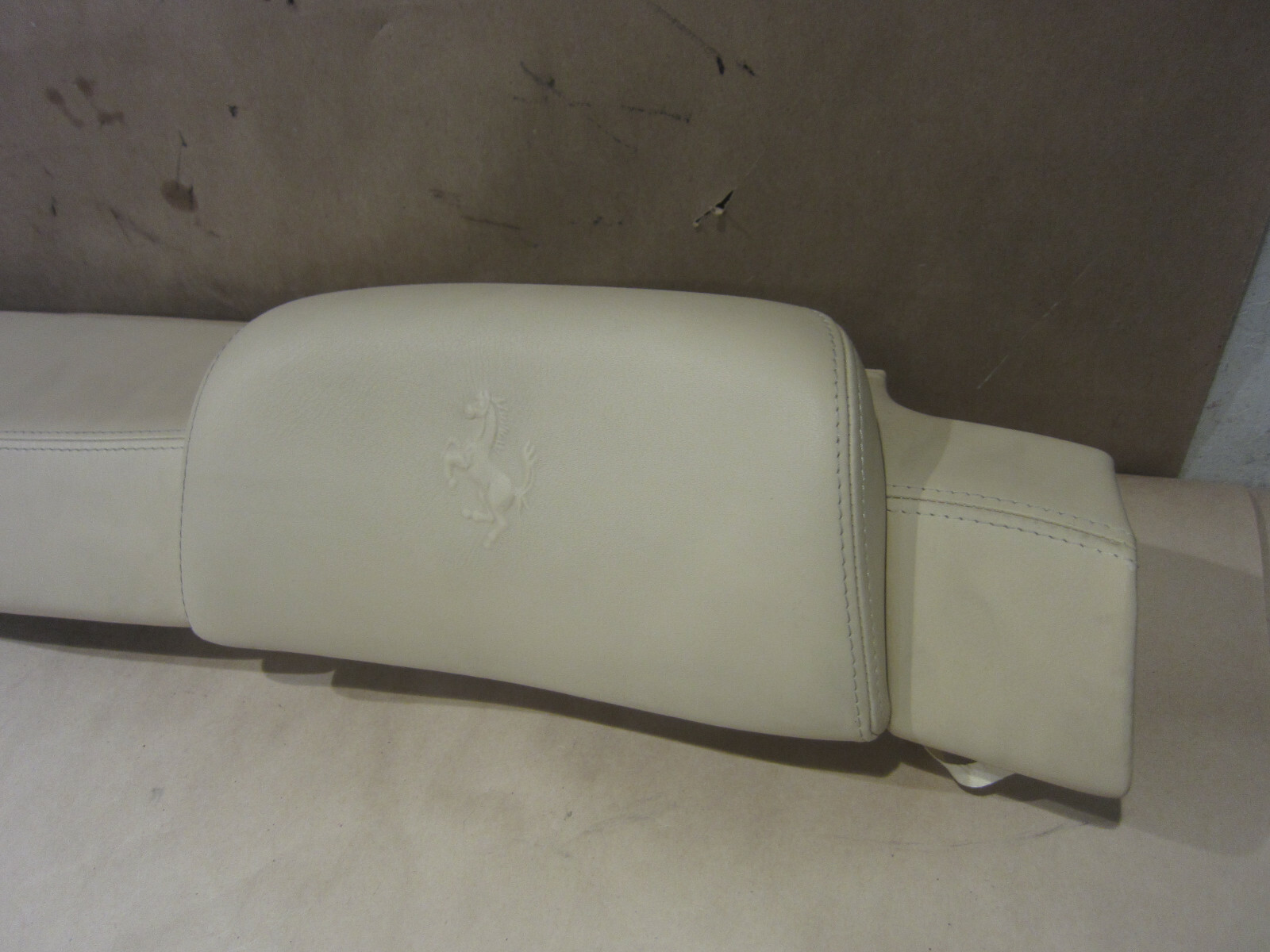 ferrari 456 MGT/MGTA - Rear Seat Upper Headrest Panel - Cream - P/N 65551104