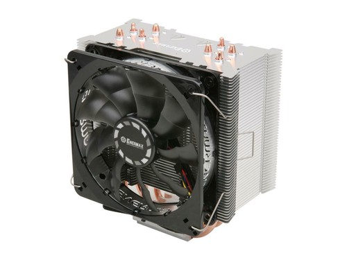Enermax ETS-T40-TB Heat Pipe CPU Cooler with T.B.SILENCE PWM Twister Bearing Fan - Picture 1 of 12
