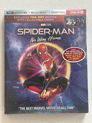 Spider-Man: No Way Home Target Exclusive 4K Blu-ray/DVD/Digital 