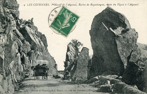 France, Gard (30), Cevennes, Massif de l'Aigoual, Saint-Guiral, Arre Valley Stock Photo