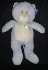 Toys R Us Animal Alley 13 inch My First Teddy Bear Boy - Blue