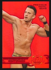 2022 SkyBox AEW Metal Retro Precious Metal Gems PMG #R-36 Ricky Starks 061/100
