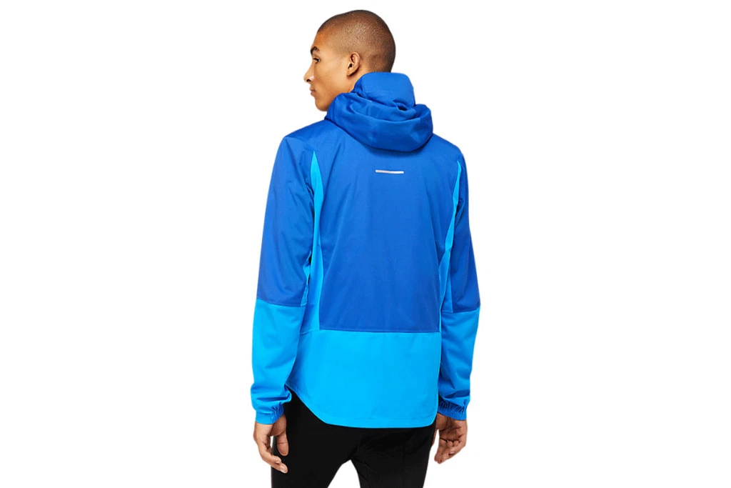 asics accelerate jacket blue