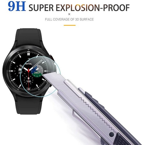 5 PACK For Samsung Galaxy Watch 5/5 Pro 40/44/45 Tempered GLASS Screen Protector - Picture 4 of 13