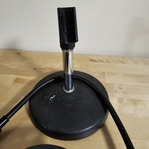 RadioShack Radio Shack 33-3011 Flexible Dynamic Mic & Stand & Cable Tested Works - Picture 4 of 8