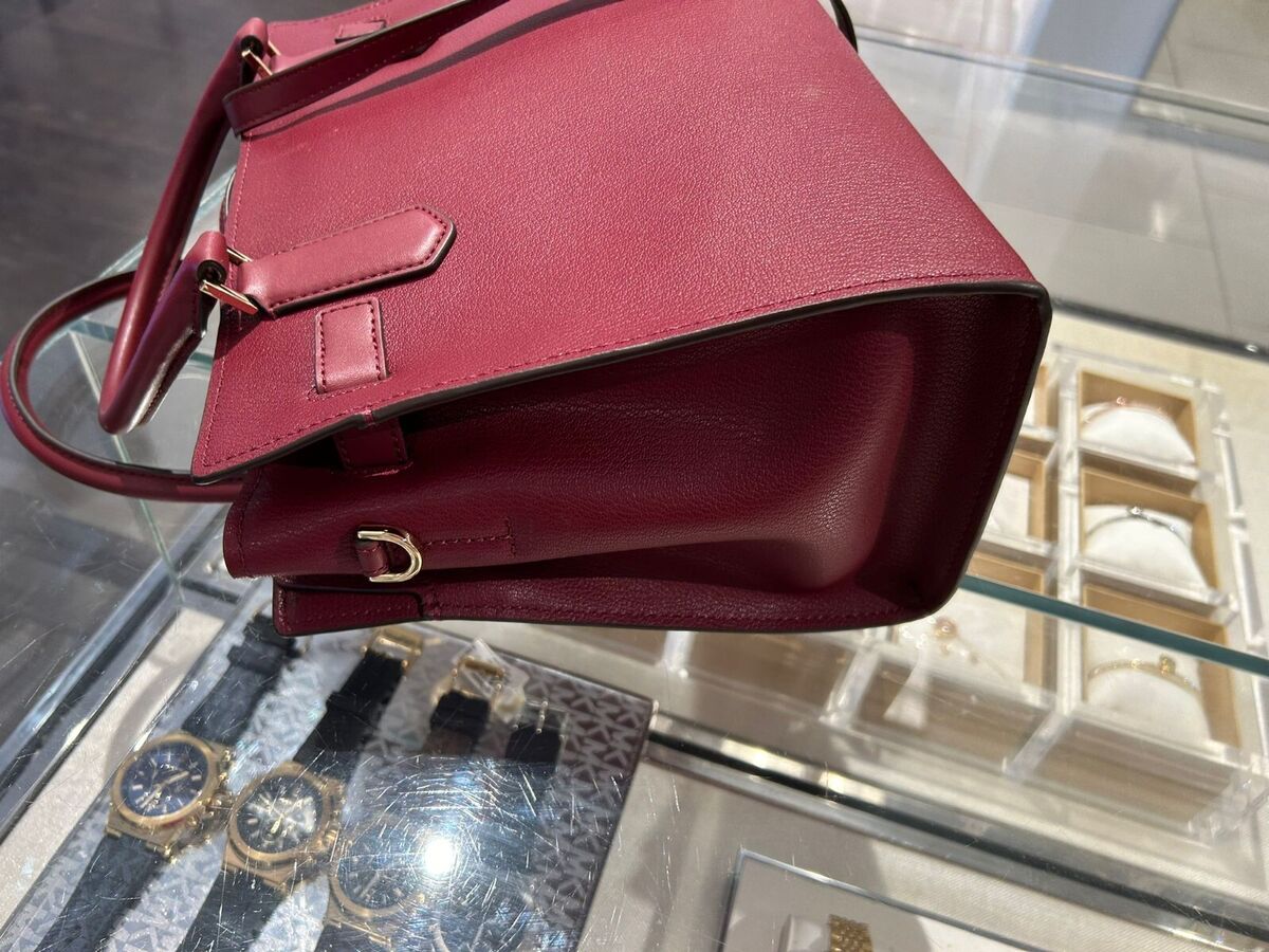 Michael Kors Hamilton Medium Satchel Leather Shoulder Bag Michael Kors Hamilton Medium Satchel Leather Shoulder Bag