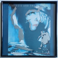 Siouxsie and the Banshees Framed Original 1988 Vinyl  Album Cover "Peepshow" +LP