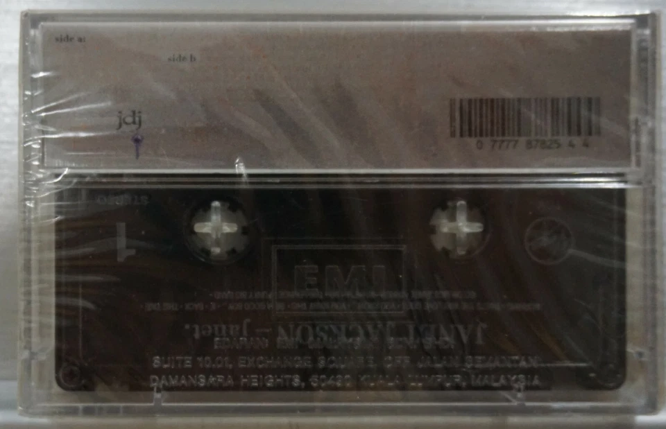 1993 Malaysia Virgin Sealed Cassettes【Janet Jackson】Janet. - Image 2 of 2