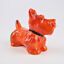 Indexbild 4 - Scotch Terrier Figur - rot - Hund - CH 388 - Halsband - Dog - Vintage