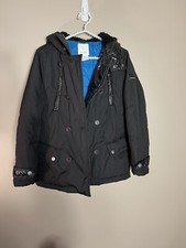 Diesel High Quality Fall/Winter Boy Hooded Jacket Black
