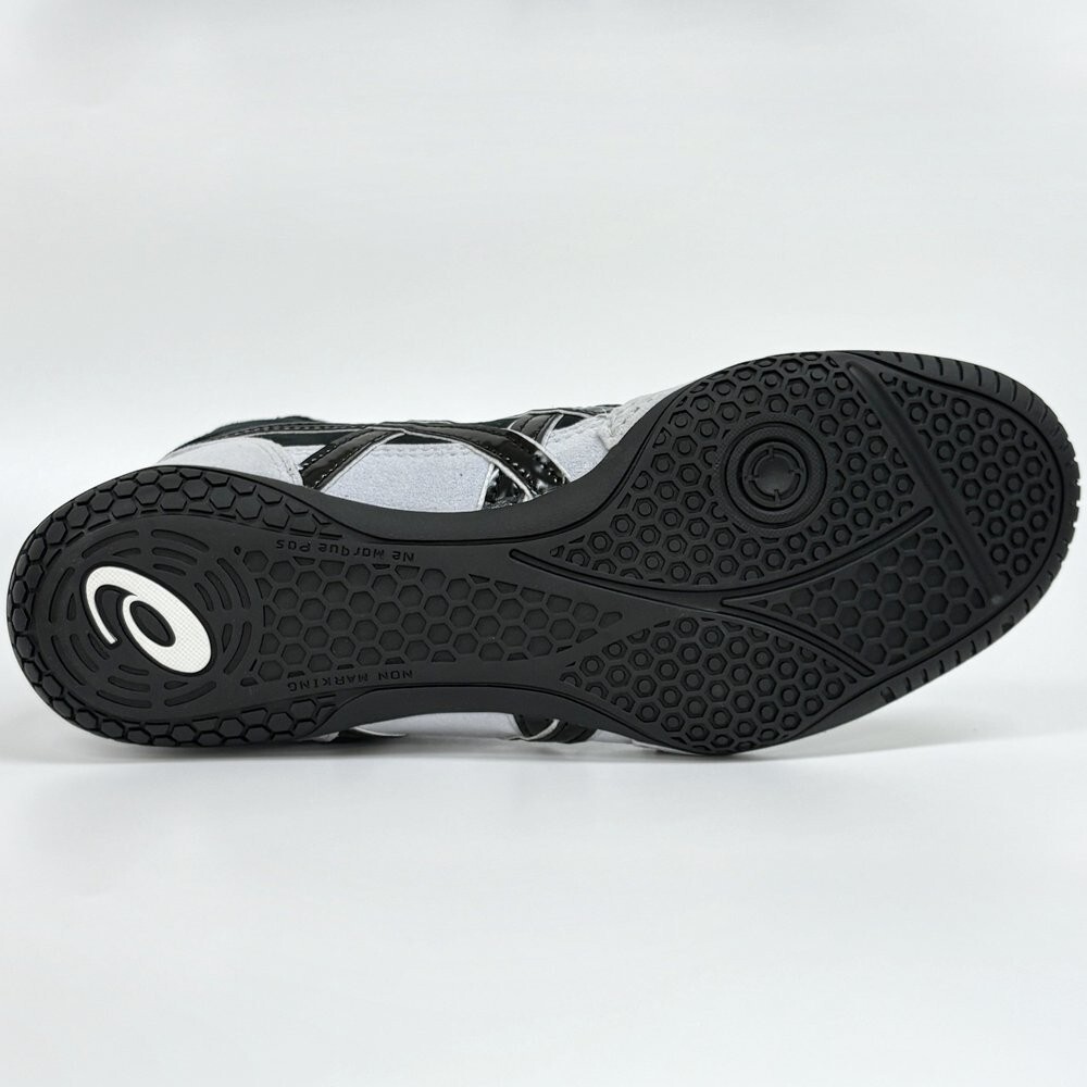 ASICS Wrestling Shoes 1083A001 Black x black grey Successor to