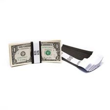 500 Self Sealing Currency Bands- $25 Denomination