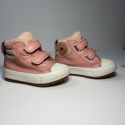 Converse Infant Chuck Taylor All Star Berkshire Boot Hi 771526C Pink/Putty SZ 5c