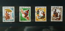 Mali Lot de 4 Timbres / Oblitéré 