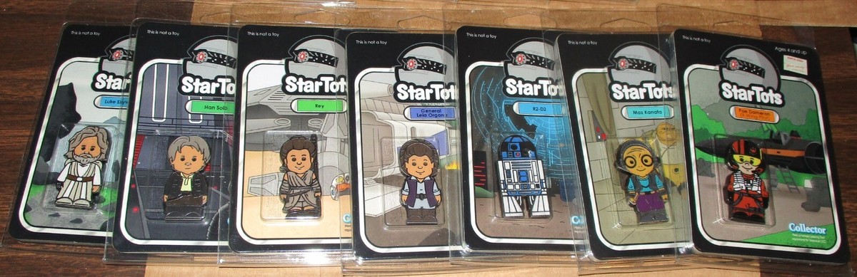 Complete Set of 20 Star Tots from Star Wars Celebration Anaheim