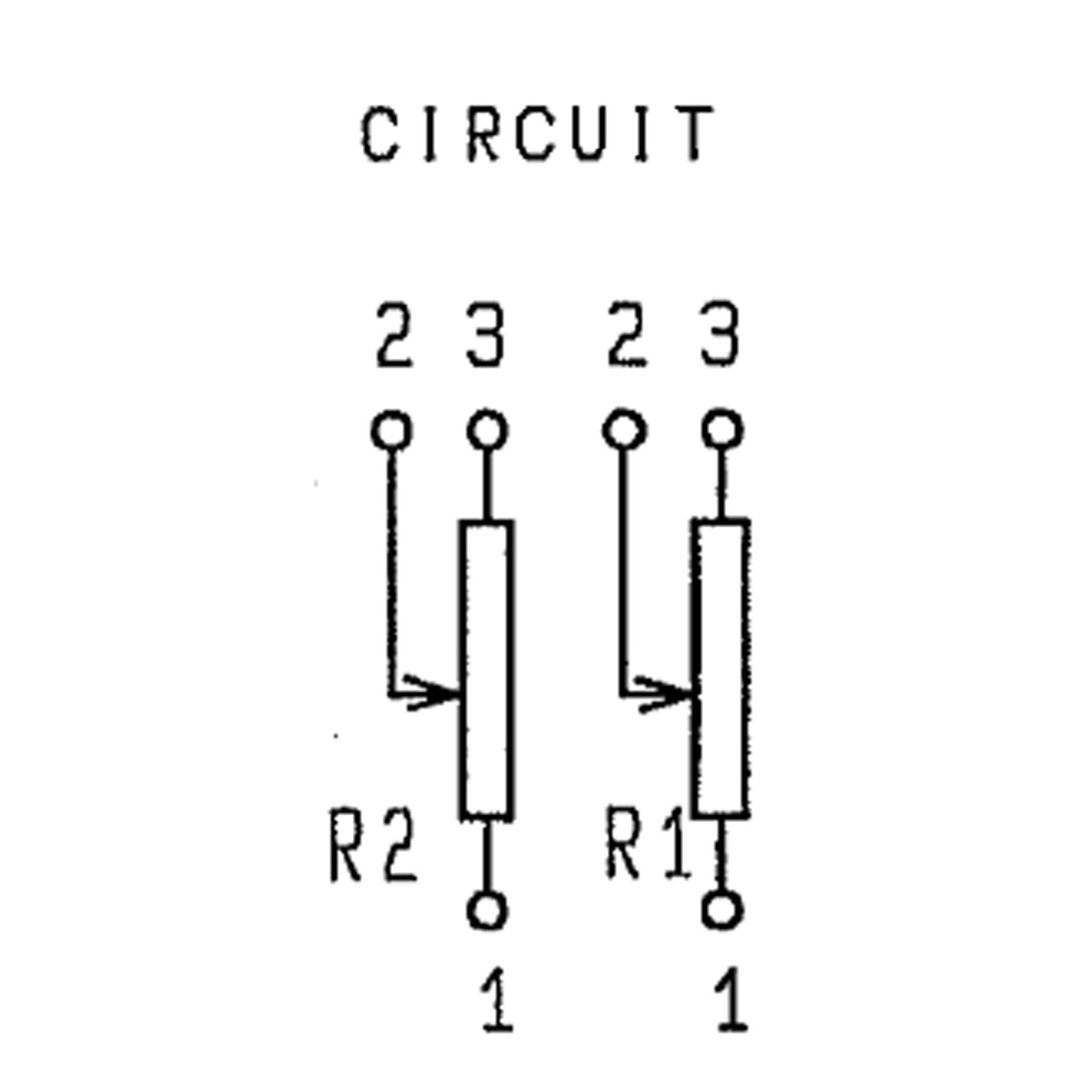 ALPS 50K Potentiometer logarithmic audio taper pot RK27112A00CF RK27 ...