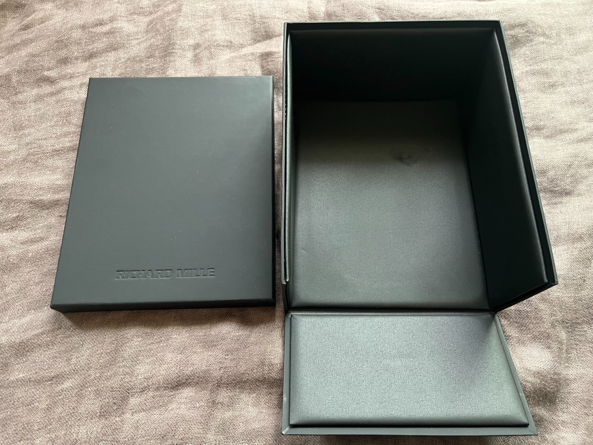 Richard Mille Black Watch Box | eBay