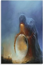 Mariusz Lewandowski Oil Painting Works, Horror Art, Gothic, Dark Posters Framed