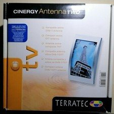 TERRATEC Cinergy ad antenna TV Two compact active dtt antenna, Nuovo. 