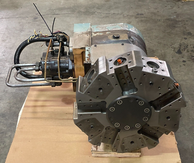 MORI SEIKI SL-2 CNC LATHE TURRET ASSEMBLY WITH ORBMARK MOTOR ORB-H