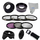 58Mm Wide Angle Telephoto Macro Filter Set Accessories for Canon Rebel Eos T4I