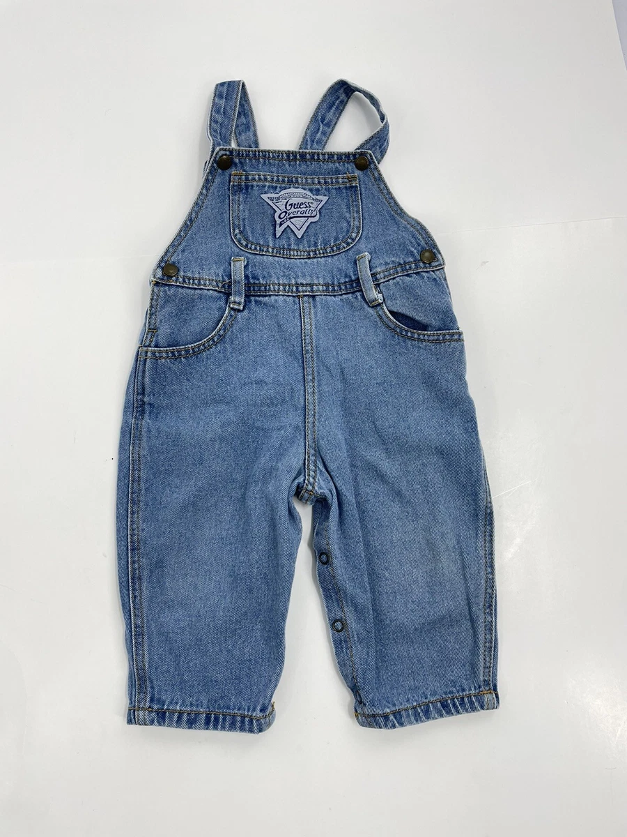 Piupiuchick Washed Blue Denim Dungarees – Panda and Cub