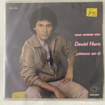 DAVID HARO - PIENSO EN TI / AMIGA - 1981 MEXICAN 7'' SINGLE PS, LATIN POP
