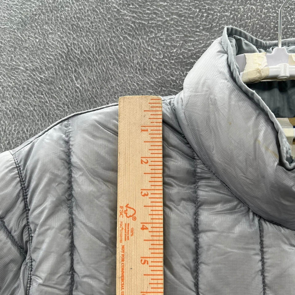 Chaqueta acolchada under armour para hombre con cremallera completa plateada talla XL ver en todas partes Foto 3 de 4