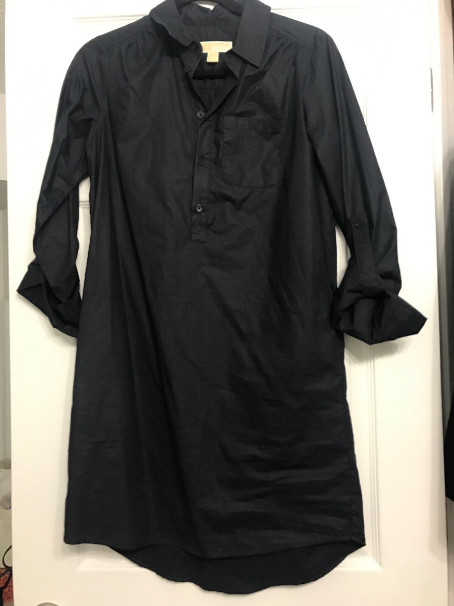 michael kors belted shirt dress Michael Kors Collection