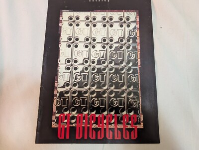 ICONIC 1989 GT Bicycles Accessories Catalog BMX Freestyle