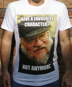 New Mens George Rr Martin Game Of Thrones Got Favourite Character