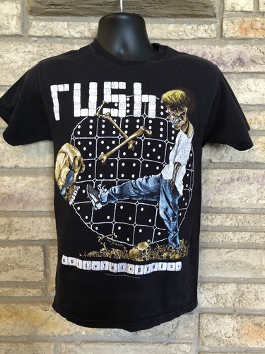 Rush Band Roll The Bones Tour T Shirt 