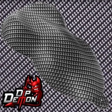 HYDROGRAPHIC FILM CARBON FIBER BLACK & CLEAR WATER TRANSFER HYDRO DIP DIPPING