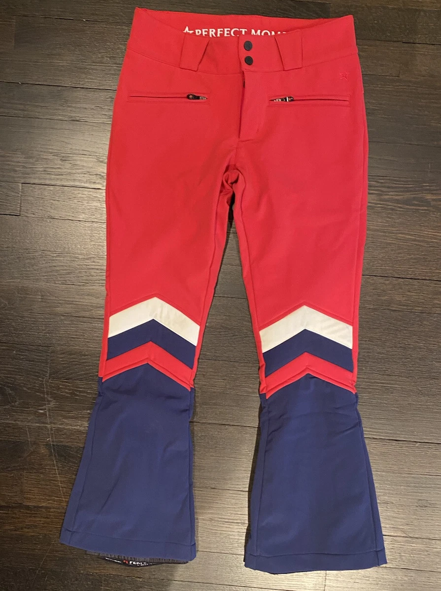 Perfect Moment Ski Pant Aurora II flare RED SZ S